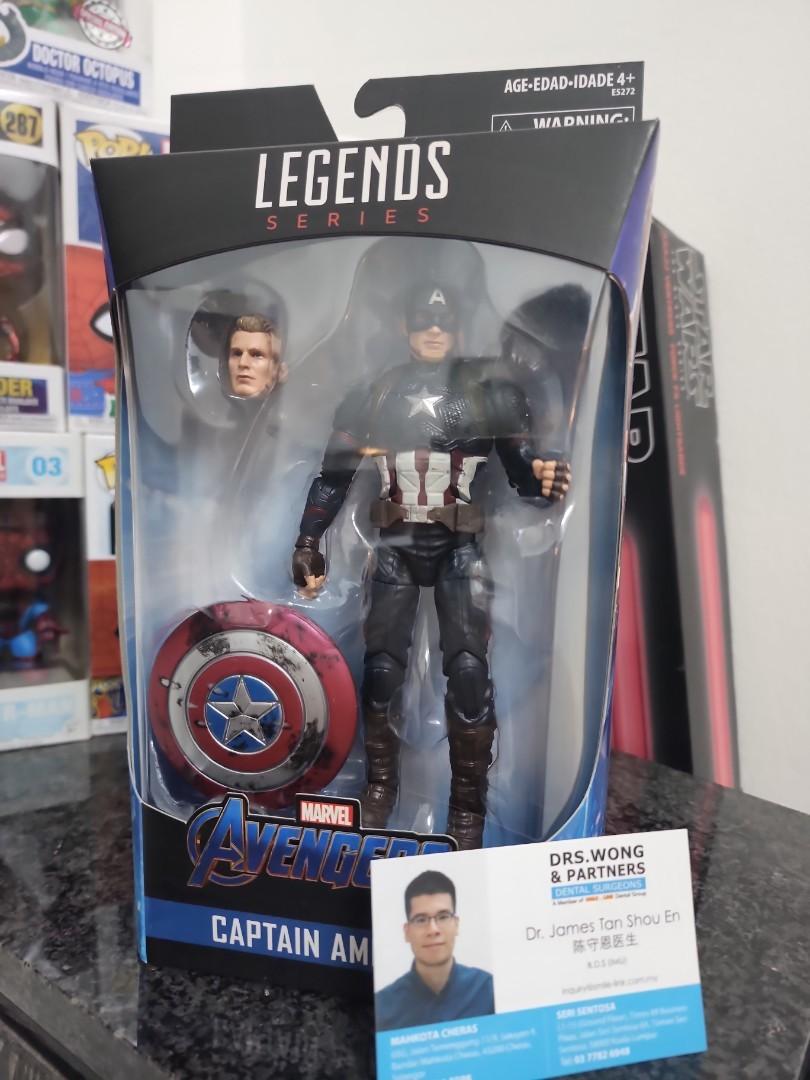Marvel legends captain america with mjolnir deals