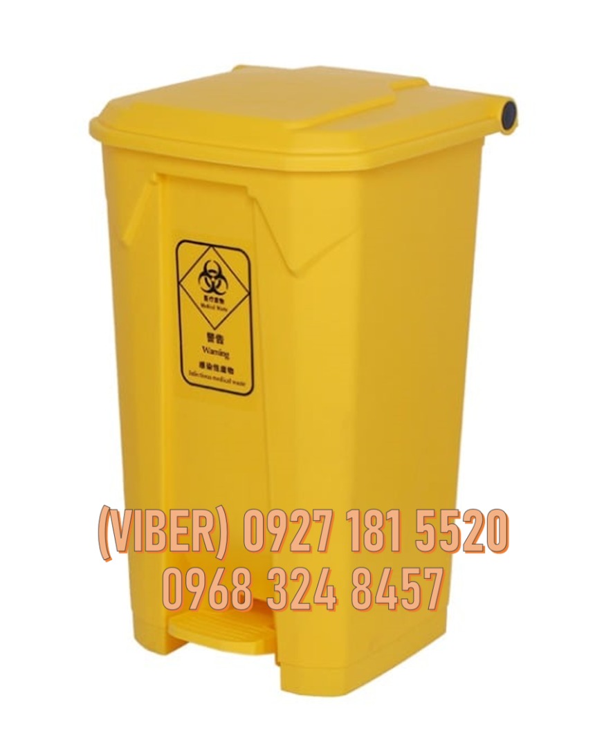 medical waste bin 50 liters, Furniture & Home Living, Cleaning