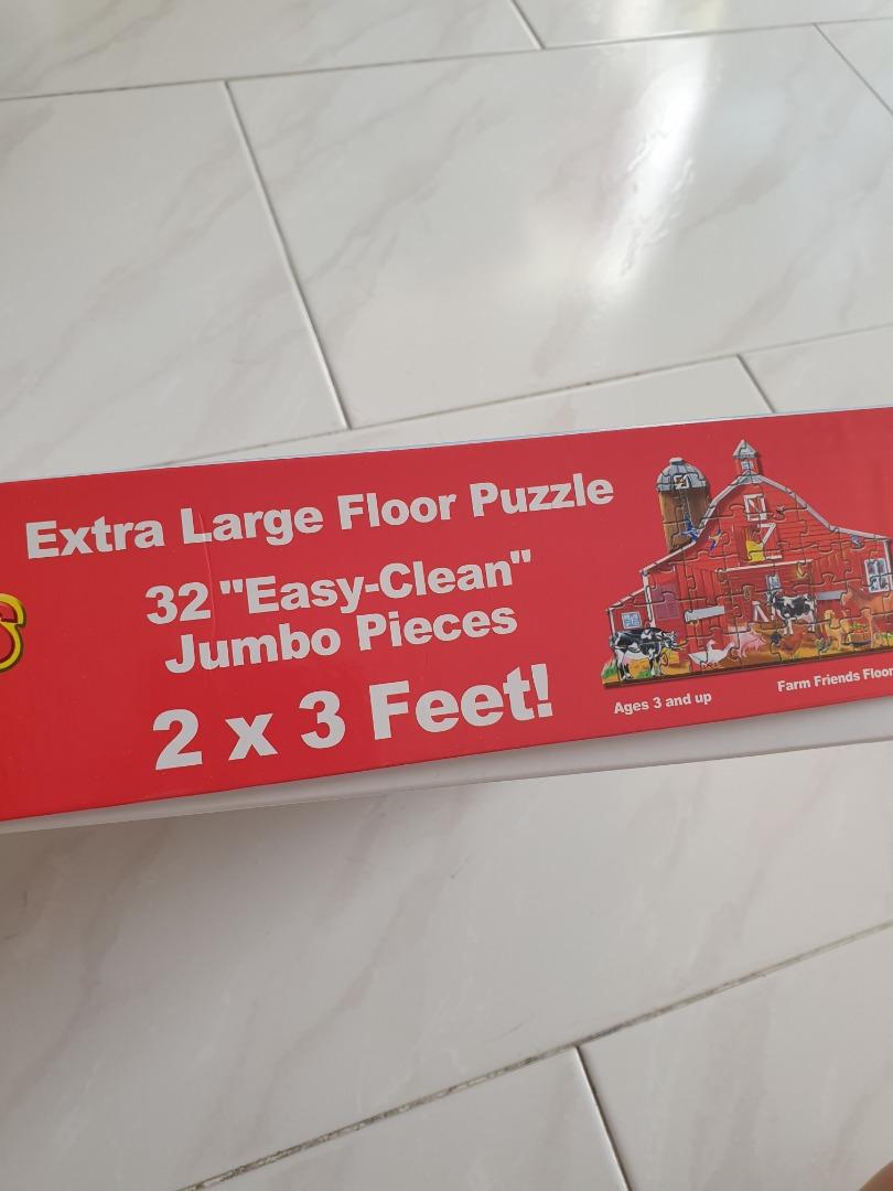 Melissa and doug farm friends floor puzzle top