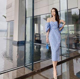 Midi Summer Korean Dress