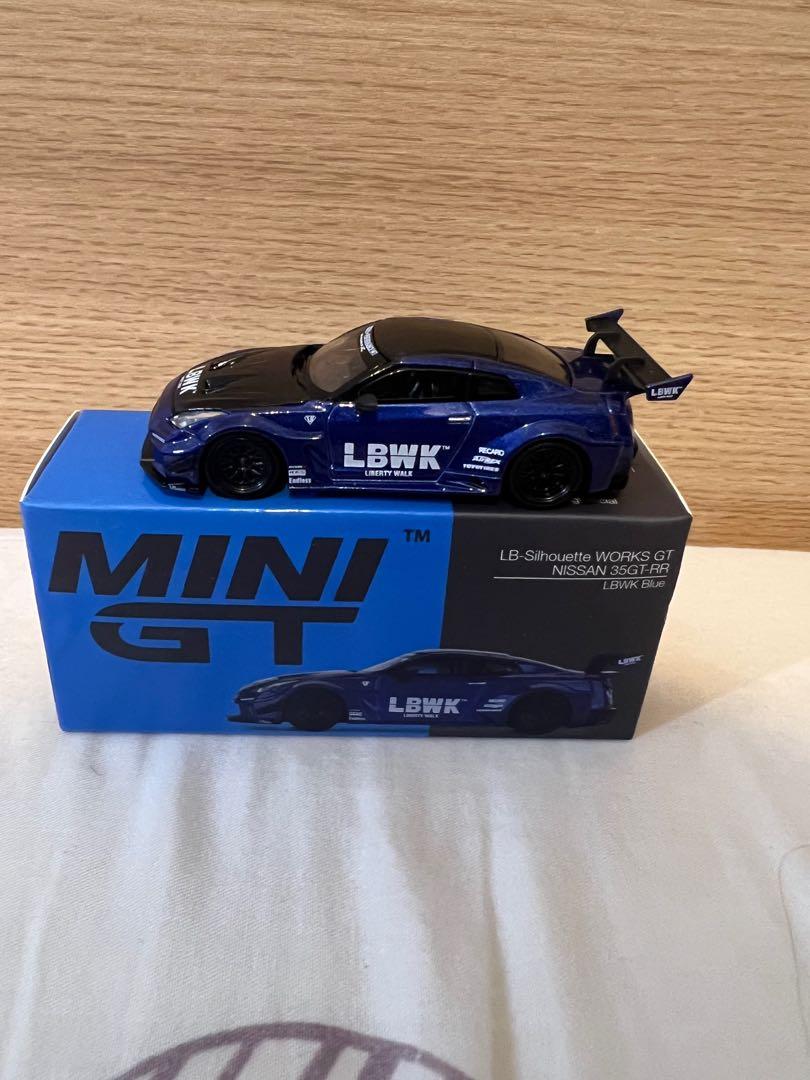 Mini GT 299 LB-Shilhouette WORKS GT NISSAN 35GT-RR, 興趣及遊戲