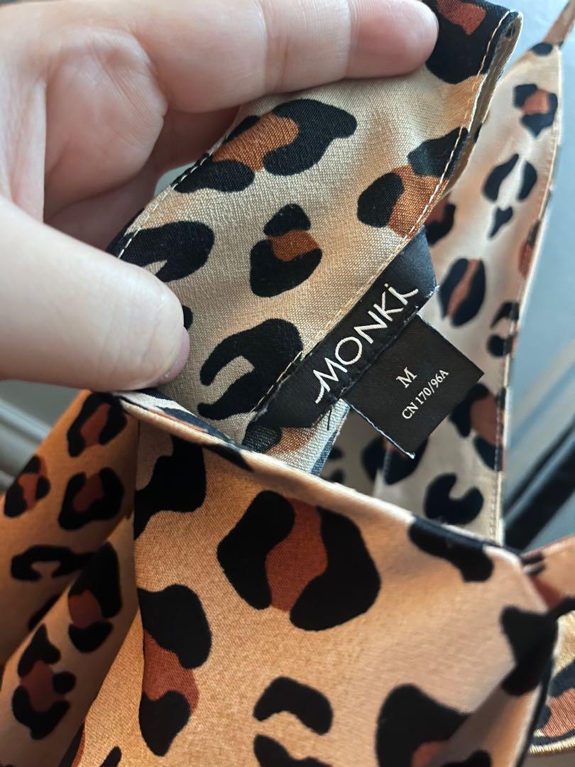 Monki leopard dress