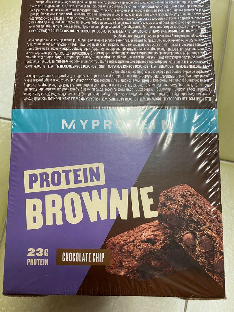 Myprotein protein brownie, Health & Nutrition, Health Supplements