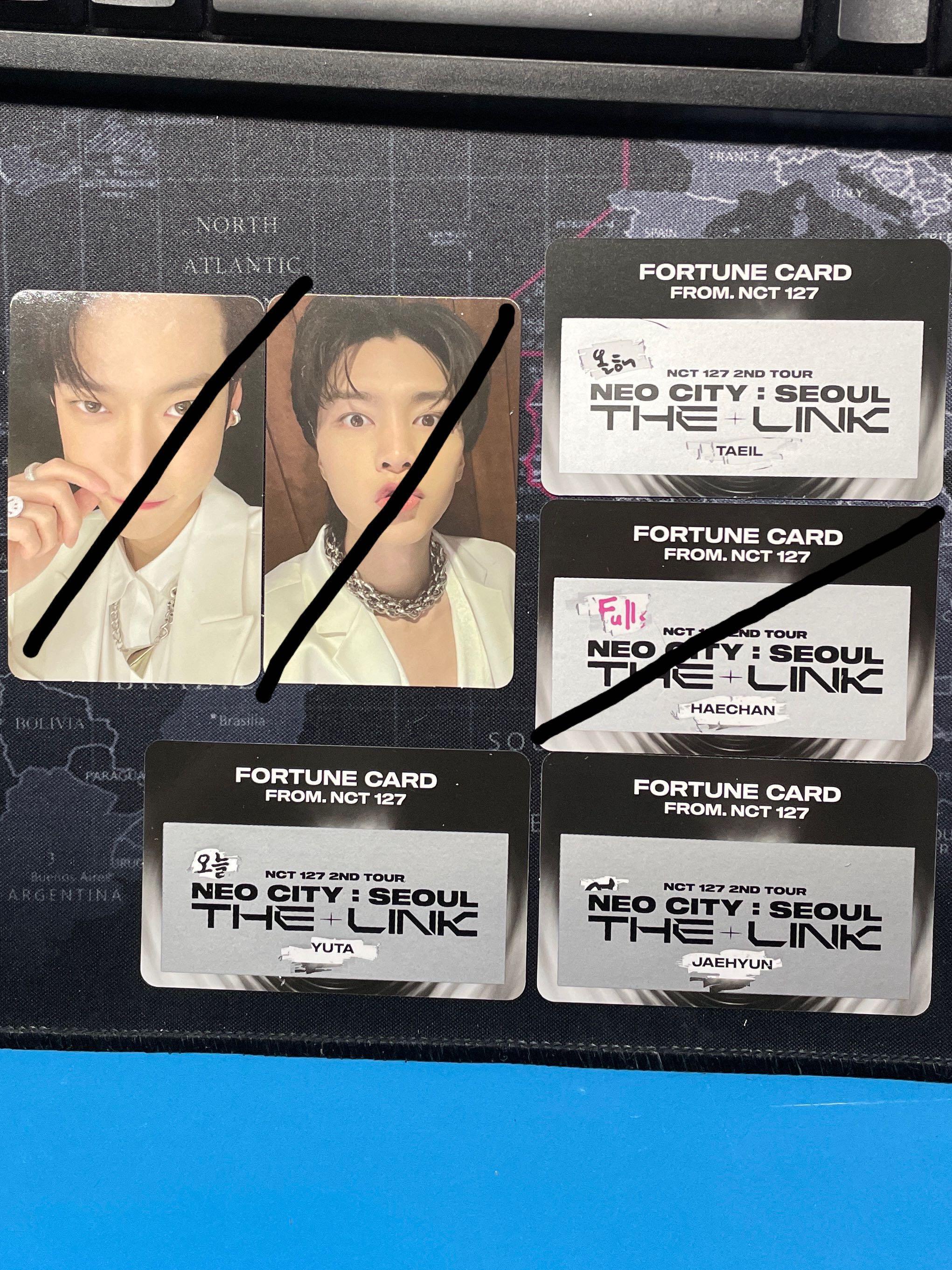 NCT127 NEO CITY universe スクラッチ トレカ マーク NCT127 NEO CITY universe スクラッチ トレカ マーク