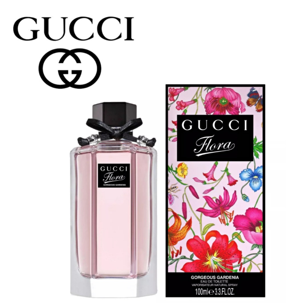  Gucci Gucci Flora Gorgeous Gardenia Eau De Toilette Spray, 3.3  Fl Oz : Flora By Gucci : Beauty & Personal Care