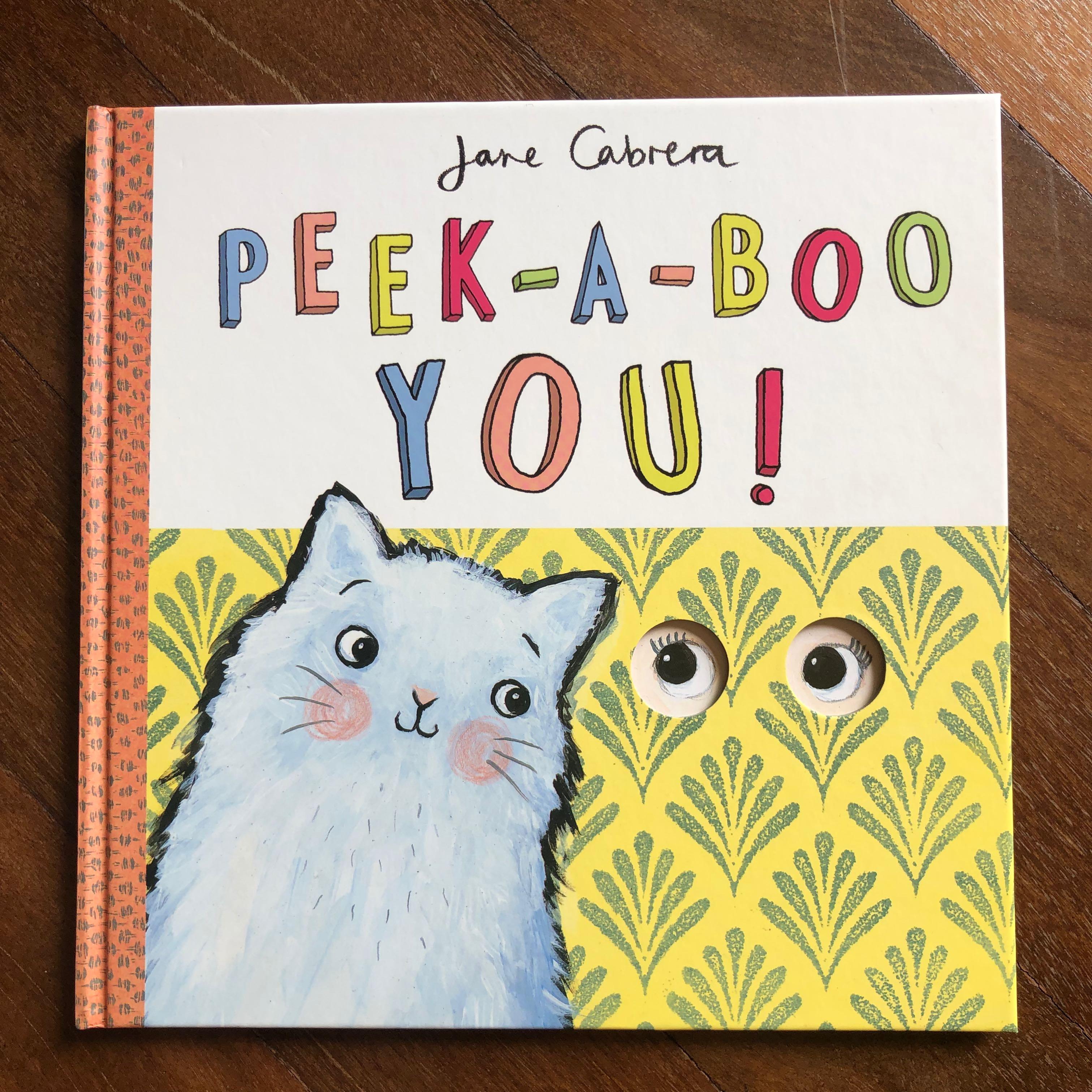 New! Peekaboo you baby Children Kid Toddler read reading peek ...