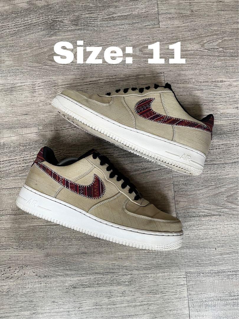 Nike Air Force 1 Afro Punk Khaki Size 11 Legit