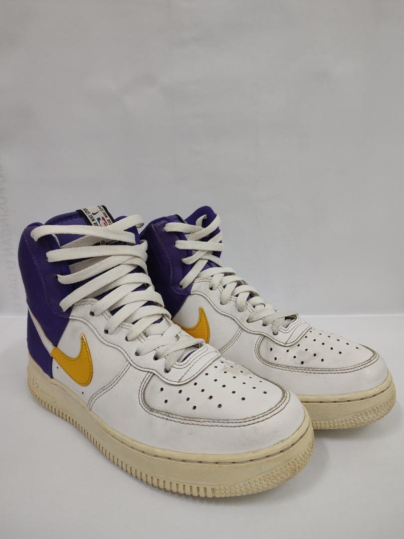 Nike air best sale force 1 lakers