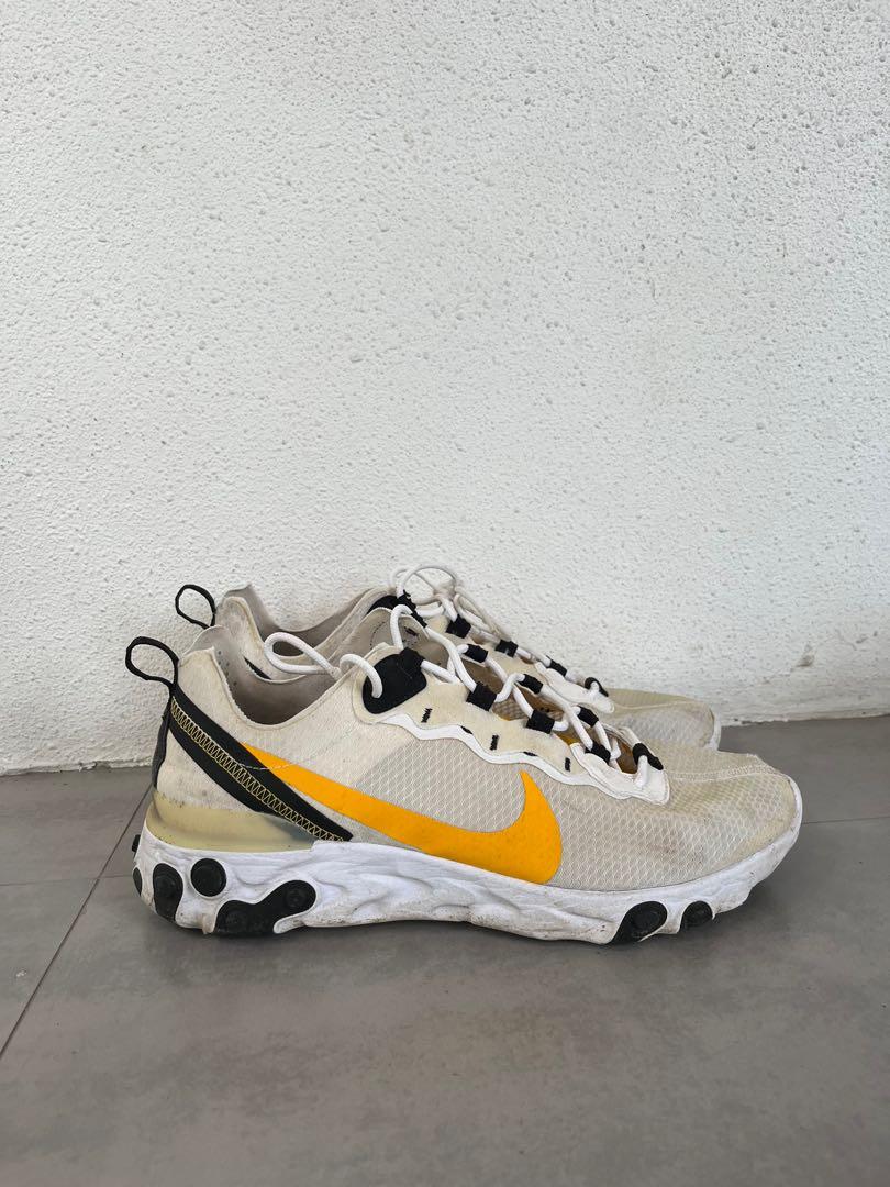 Nike Element React 55 SE White University Gold Black Men s