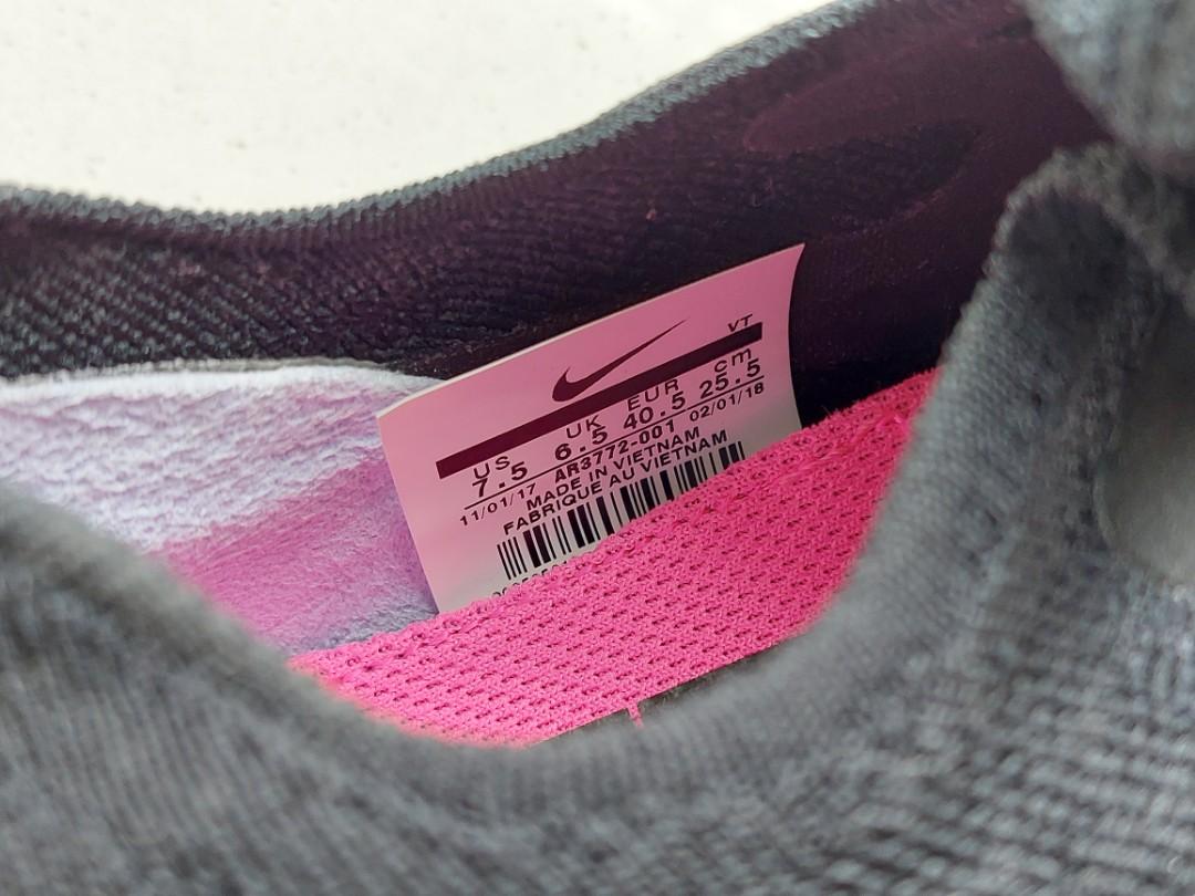 Nike Epic React Flyknit BETRUE Women s Fashion Footwear