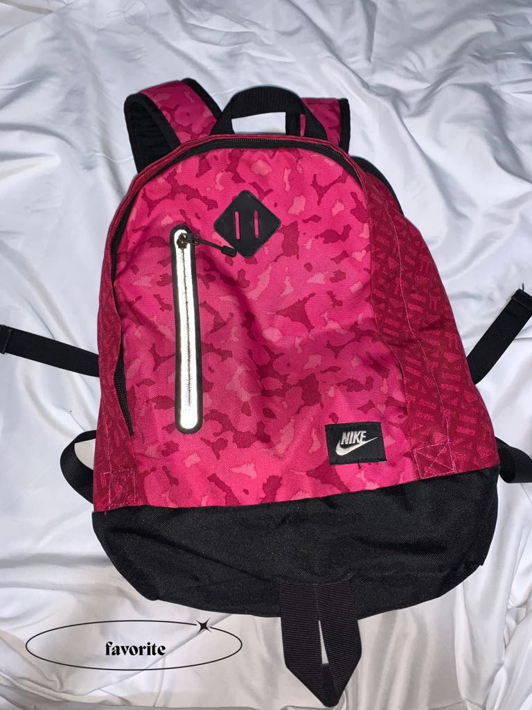 Nike Pink Backpack, Women's Fashion, Bags & Wallets, Backpacks on Carousell