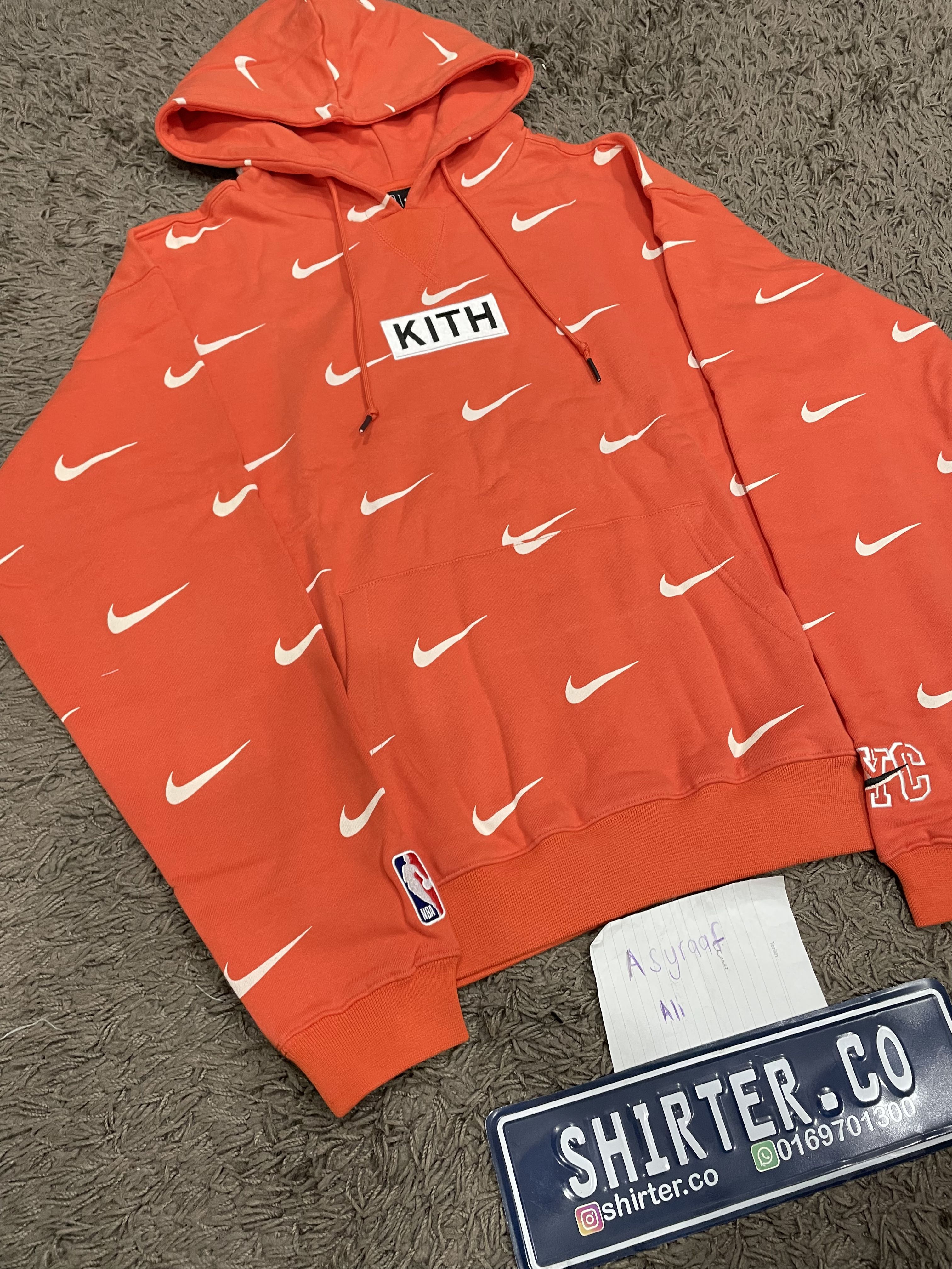 Nike x Kith Hoodie Men s Fashion Tops Sets Hoodies on Carousell