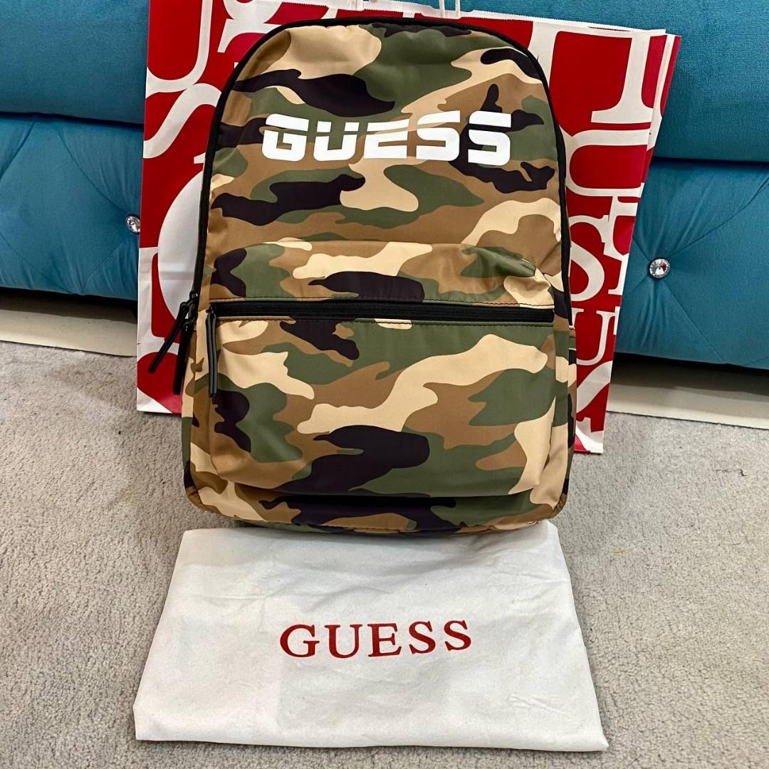 Guess 2025 camo backpack