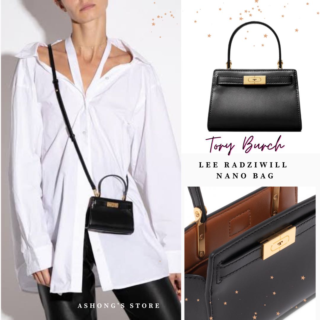 Tory Burch Lee Radziwill Nano Bag Black – Balilene