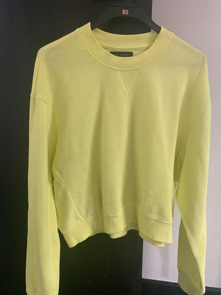Pacsun yellow sales sweater