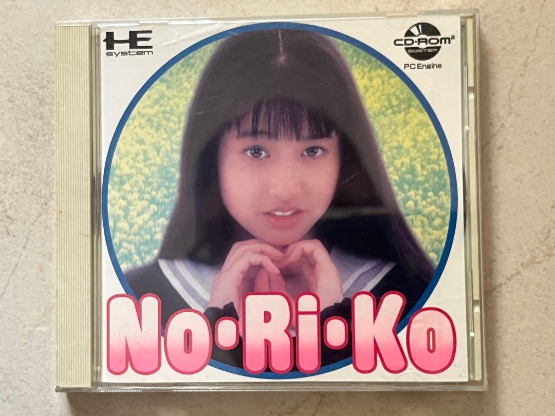 日版PCE PC ENGINE CD ROM NORIKO 美少女偶像小川範子, 電子遊戲, 電子