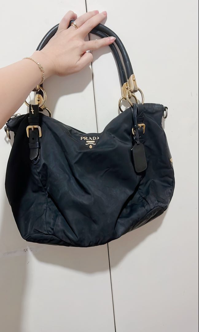 Authentic Prada Nylon Bag , Luxury, Bags & Wallets on Carousell