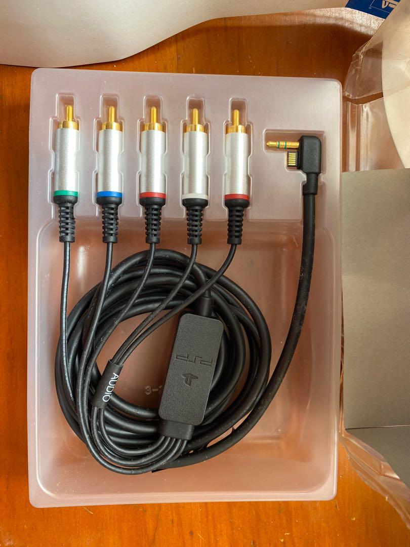 PSP 2000 Component AV Cable, Video Gaming, Gaming Accessories, Cables