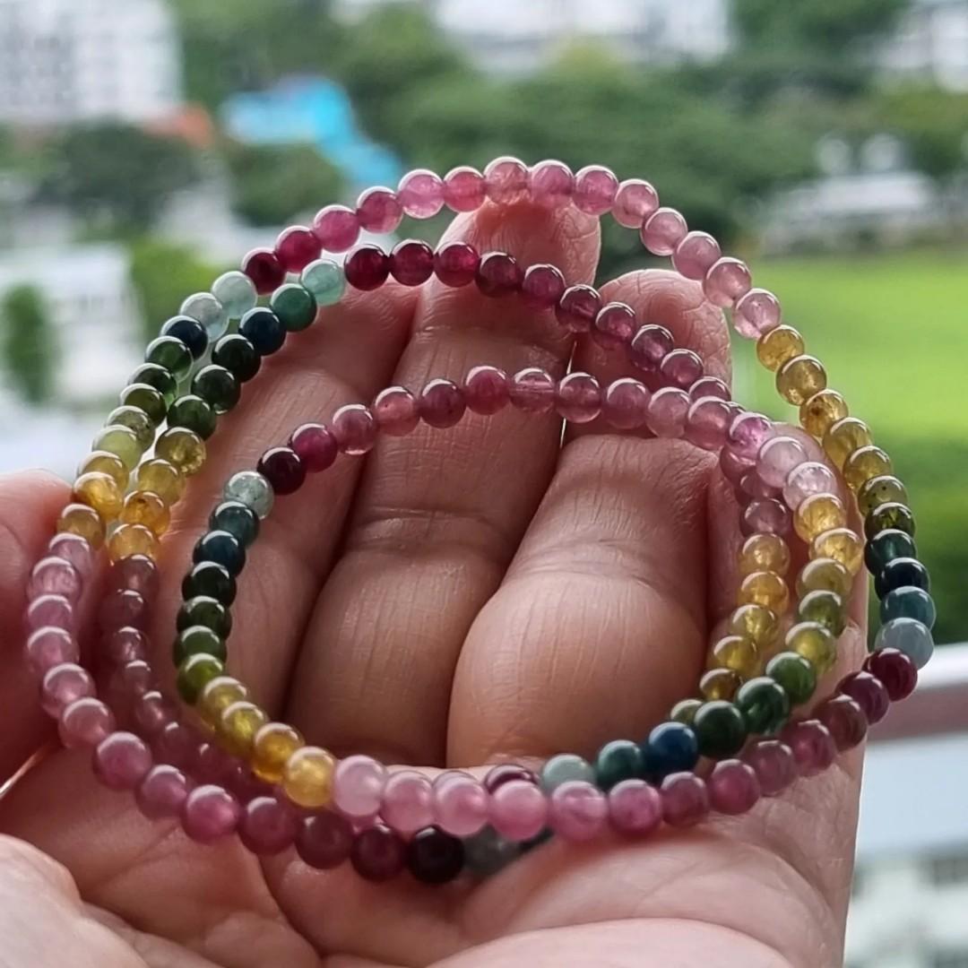 Rainbow best sale tourmaline bracelet