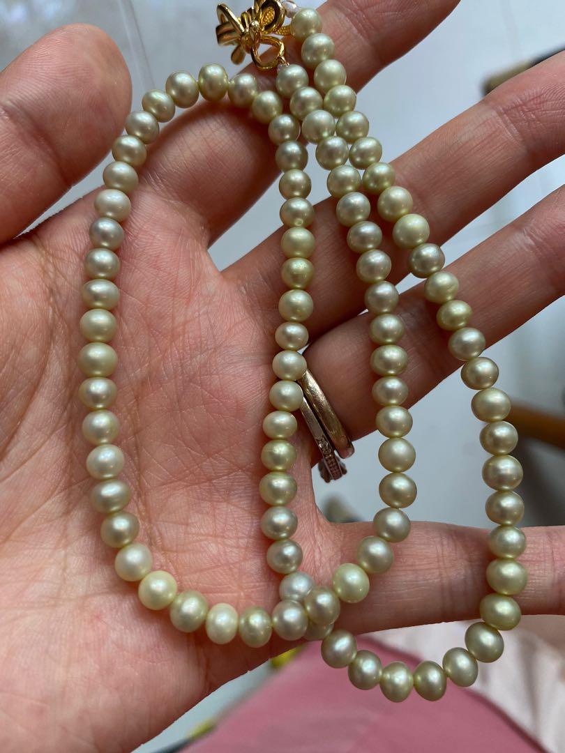 Rare pearl necklace outlet