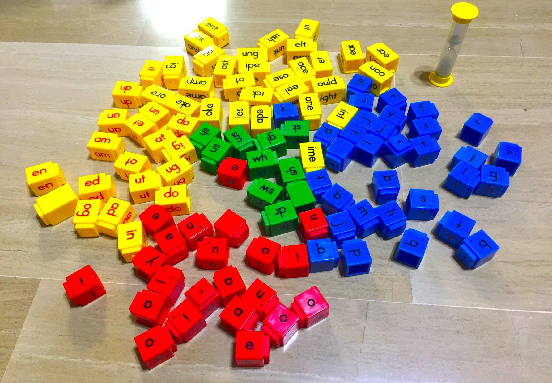 Reading Rods Word for Word phonics game, Hobbies & Toys, Toys & Games