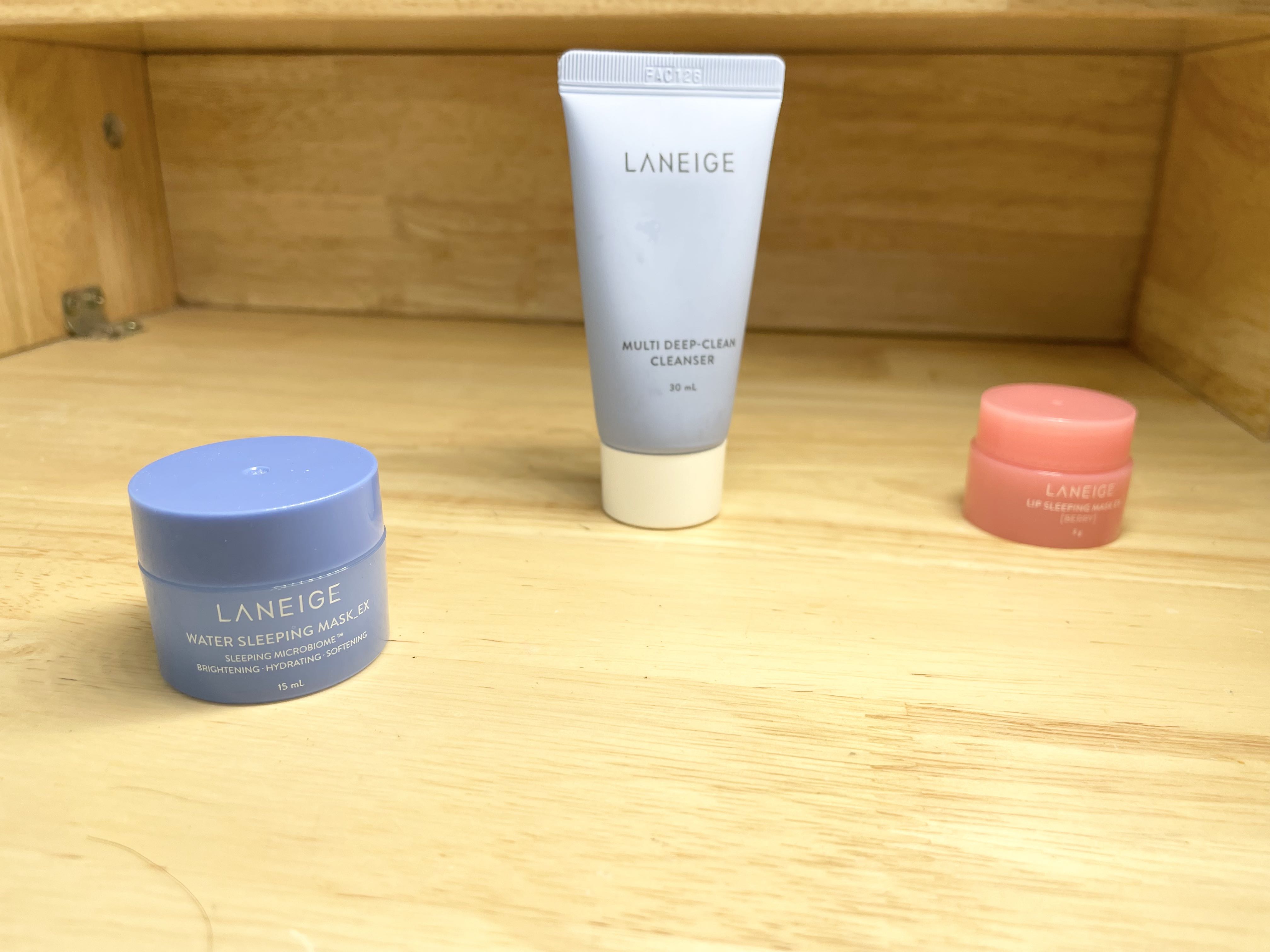 REAL Laneige Sample Set, 美容＆化妝品, 健康及美容 皮膚護理, 面部 面部護理 Carousell