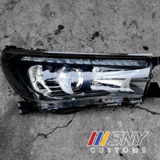 Revo HiLux projector DRL Conquest Rocco replaceable bulb Headlamps headlights