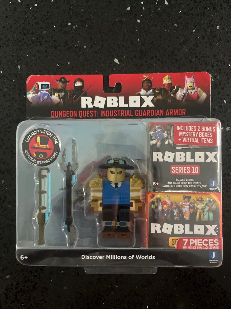 Roblox Dungeon quest industrial guardian armor toy 8/8 last pcs ...