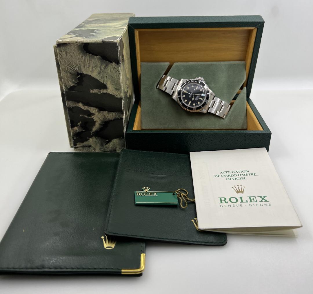 Rolex box and clearance papers for sale