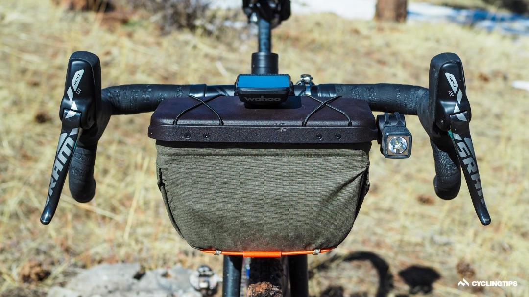 ROUTE WERKSThe Handlebar Bag (gray/BK)