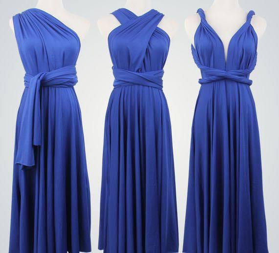 Infinity royal blue clearance dress