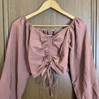 Ruched Longsleeves