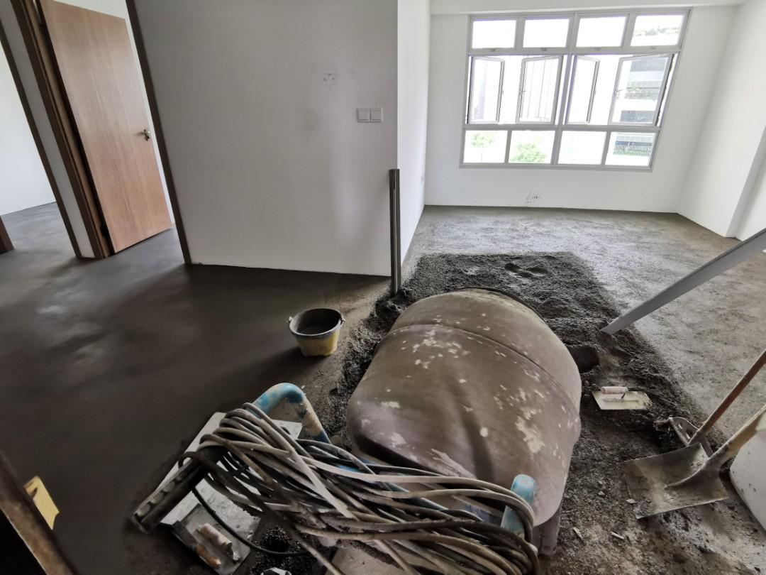 Screeding work floor screed screeding contractor vinyl floor self leveling62863076957825113