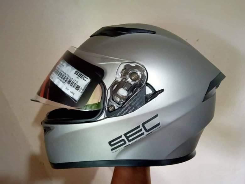 SEC FULLFACE HELMET, Motorbikes, Motorbike Parts & Accessories, Helmets ...