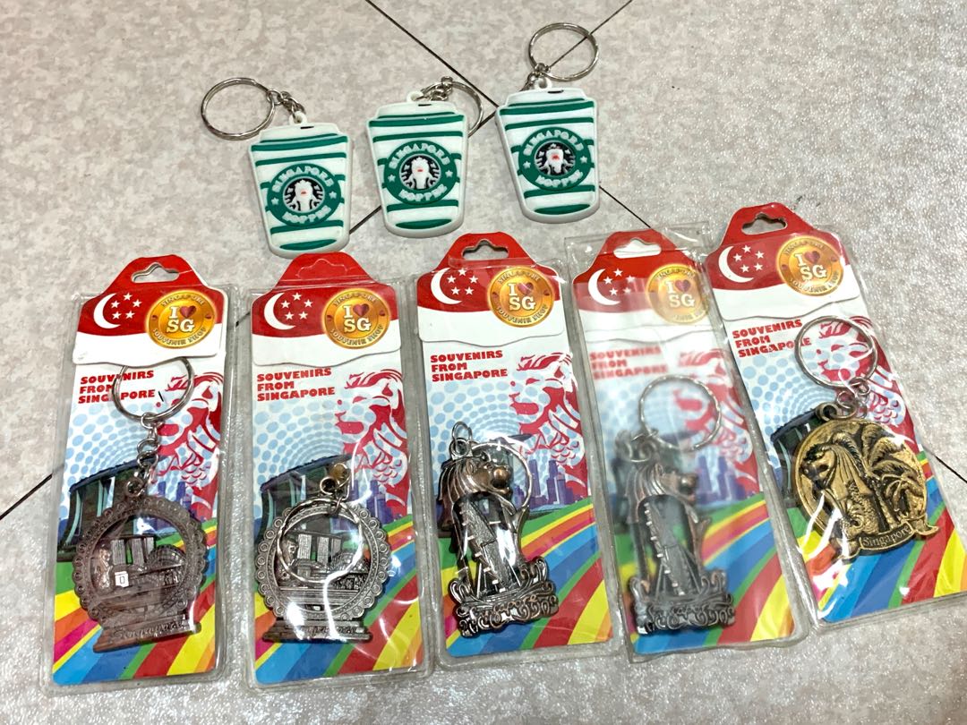 Singapore Souvenirs Keychain, Hobbies & Toys, Stationary & Craft, Other
