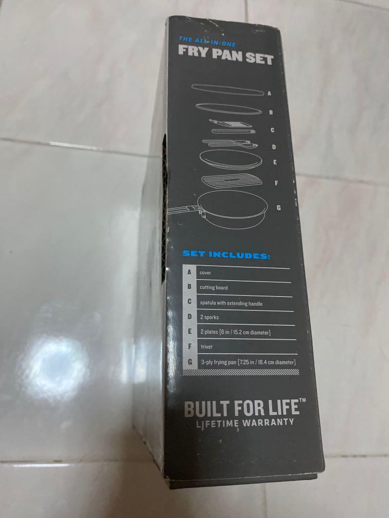 Stanley Adventure stainless fry pan camp cook set, Sports Equipment