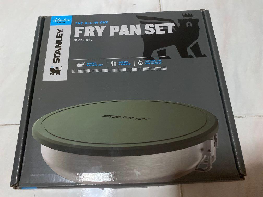 Stanley Adventure stainless fry pan camp cook set, Sports Equipment