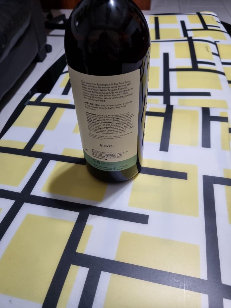 Sukin Botanical Body Wash Eucalyptus &Tea tree, Beauty & Personal Care