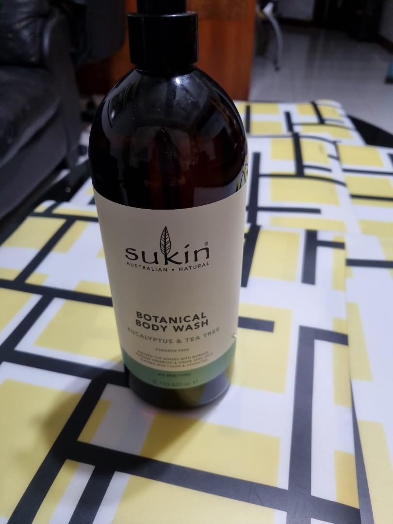 Sukin Botanical Body Wash Eucalyptus &Tea tree, Beauty & Personal Care