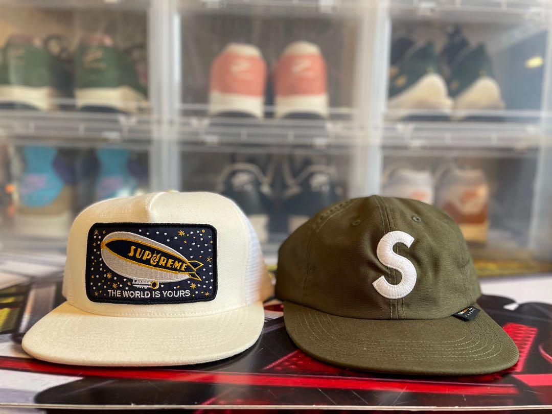 SUPREME Pigment Coated S Logo 6-Panel（Supreme Pigment S