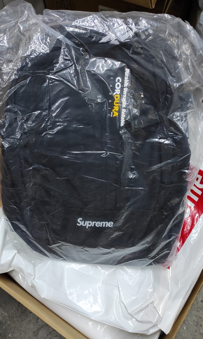 Supreme SS18 Backpack Black Nike Jordan Stussy NBHD Carhartt APE Dunk