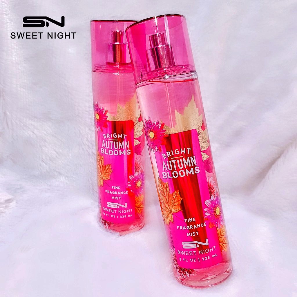 Sweet night perfume body mist