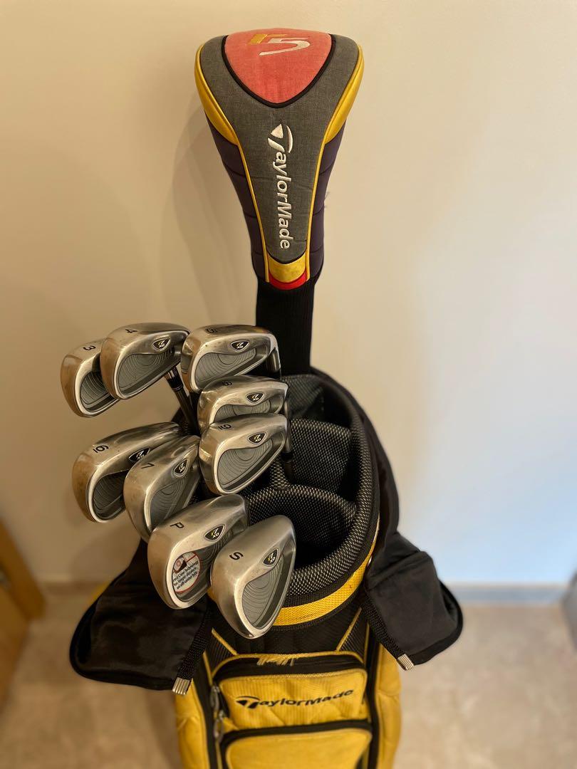 TaylorMade R7 XD irons,TaylorMade R5 Dual Driver with TaylorMade cart