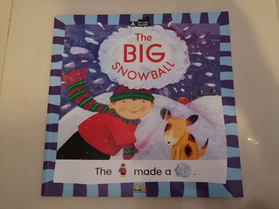 汪培珽英文the Big Snowball 興趣及遊戲 書本 文具 小說 故事書 Carousell