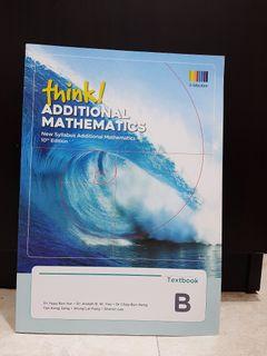 Think! Additional Mathematics version B with Textbook & Workbook
