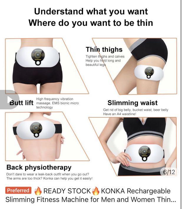Tummy shop slimming machine