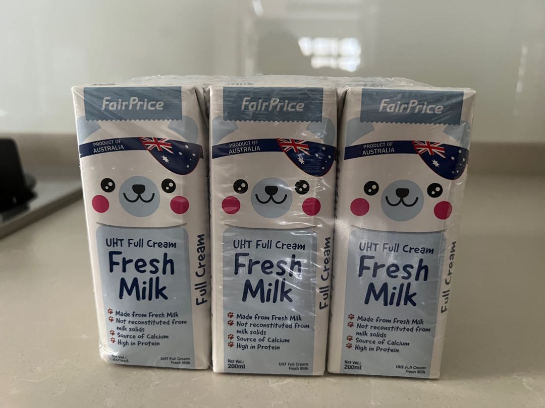 UHT fresh milk, Babies & Kids, Nursing & Feeding, Weaning & Toddler