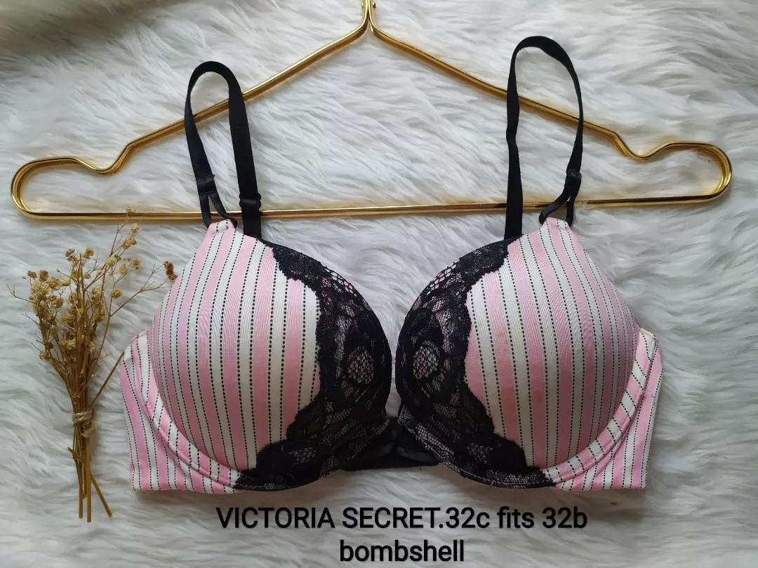 Victoria Secret bombshell bra (32c fits 32b), Women's Fashion