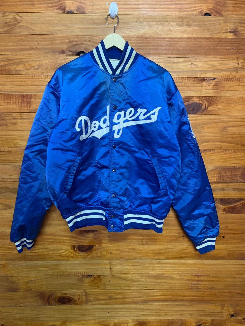 Vintage La Dodgers Chalk Line Jacket, Men's Fashion, Coats 