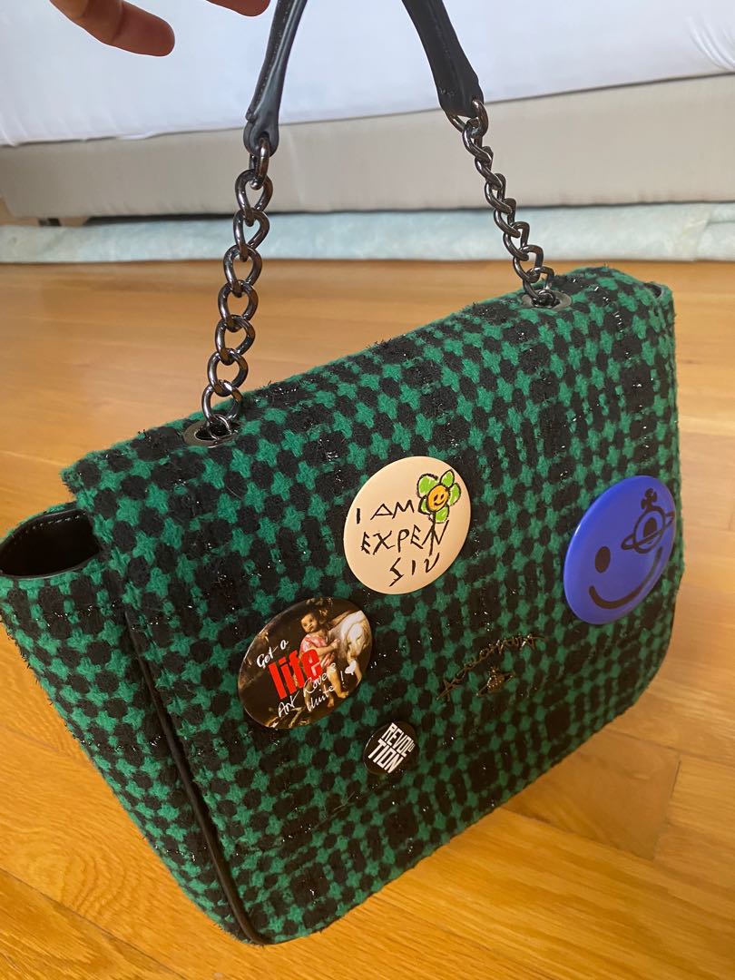 Vivienne westwood outlet tweed bag